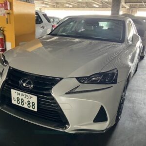 2017 Lexus Is pearl gasoline used car Japan export