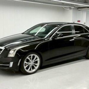 2017 Cadillac Cadillac Ats black gasoline used car Japan export