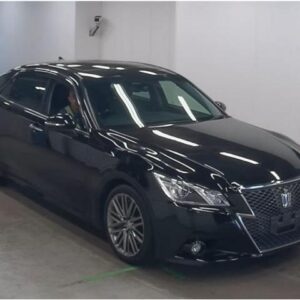 2013 Toyota Crown black gasoline used car Japan export