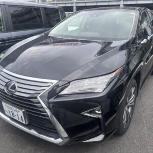 2016 Lexus Rx black gasoline used car Japan export