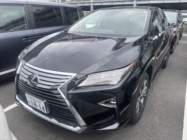 Ref:AUX-23827645 LEXUS RX 2016 1 2016 Lexus Rx black gasoline used car Japan export