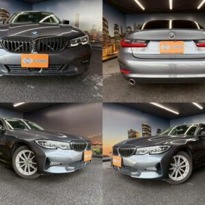 2019 Bmw 3 Series gray gasoline used car Japan export