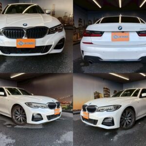 2019 Bmw 3 Series white gasoline used car Japan export