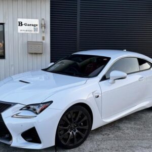 2016 Lexus Rc F white gasoline used car Japan export