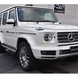 2021 Mercedes Benz G-Class white diesel used car Japan export