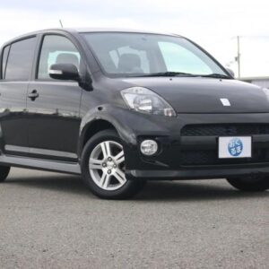 2009 Toyota Passo black gasoline used car Japan export