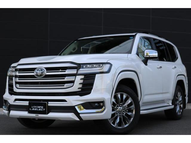 Ref:AUX-23831875 TOYOTA LAND CRUISER 2024 1 2024 Toyota Land Cruiser pearl gasoline used car Japan export