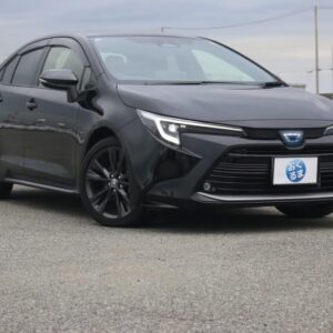 2025 Toyota Corolla black hybrid used car Japan export
