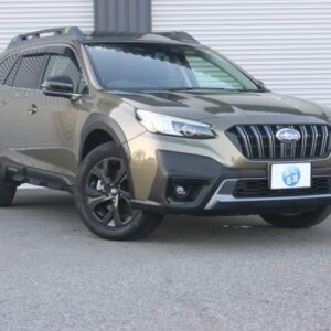 2022 Subaru Legacy Outback green gasoline used car Japan export