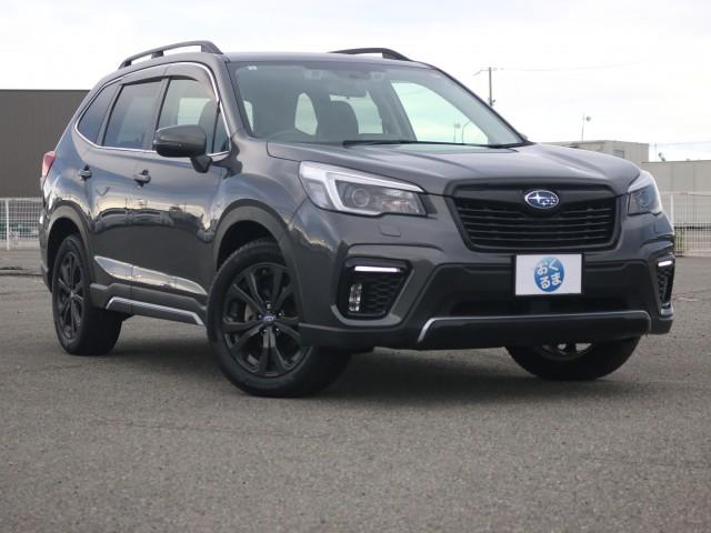 Ref:AUX-23831992 SUBARU FORESTER 2021 1 2021 Subaru Forester gray gasoline used car Japan export
