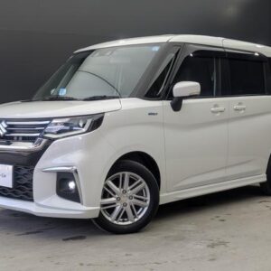 2023 Suzuki Solio white gasoline used car Japan export