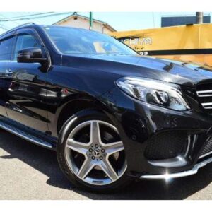 2017 Mercedes Benz Gle black diesel used car Japan export