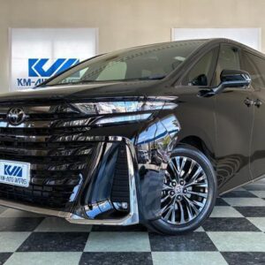 2023 Toyota Vellfire Hybrid black hybrid used car Japan export