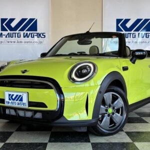 2022 Mini Mini yellow gasoline used car Japan export