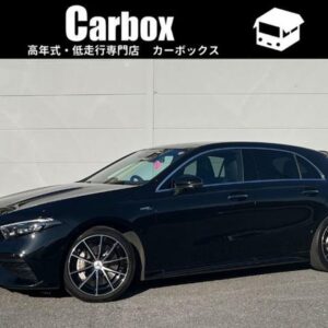 2023 Mercedes Amg A-Class black hybrid used car Japan export