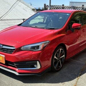 2019 Subaru Impreza Sports red gasoline used car Japan export