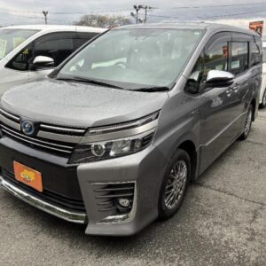 2017 Toyota Voxy gray gasoline used car Japan export