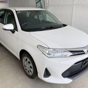 2021 Toyota Corolla Axio white gasoline used car Japan export