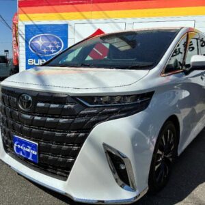 2024 Toyota Alphard Hybrid pearl gasoline used car Japan export