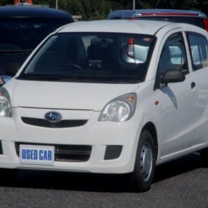 2017 Subaru Pleo white gasoline used car Japan export