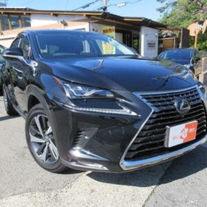 2019 Lexus Nx black hybrid used car Japan export
