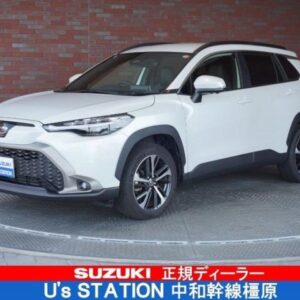 2025 Toyota Corolla Cross pearl gasoline used car Japan export
