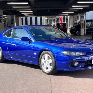 1999 Nissan Silvia blue gasoline used car Japan export
