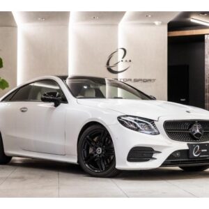 2019 Mercedes Benz E-Class white gasoline used car Japan export