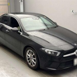 2019 Mercedes Benz A-Class Sedan black gasoline used car Japan export