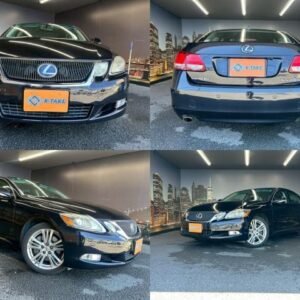 2008 Lexus Gs black gasoline used car Japan export