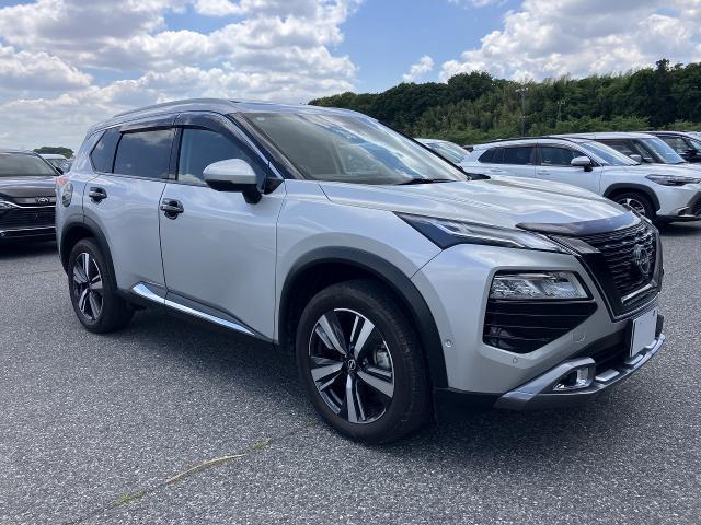 Ref:AUX-23870304 NISSAN X-TRAIL 2024 1 2024 Nissan X-Trail pearl gasoline used car Japan export