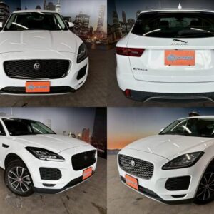 2018 Jaguar E-Pace white diesel used car Japan export