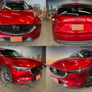 2017 Mazda Cx-5 red diesel used car Japan export