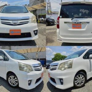 2010 Toyota Noah pearl gasoline used car Japan export