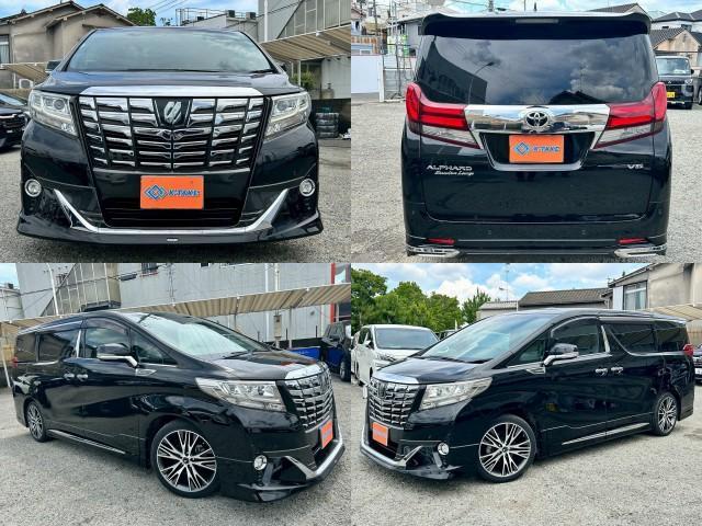 Ref:AUX-23870412 TOYOTA ALPHARD 2015 1 2015 Toyota Alphard black gasoline used car Japan export