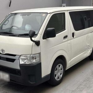 2020 Toyota Hiace Van white gasoline used car Japan export