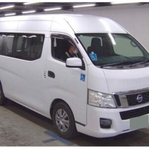 2014 Nissan Nv350Caravan Van white gasoline used car Japan export