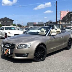 2012 Audi A5 Cabriolet gold gasoline used car Japan export