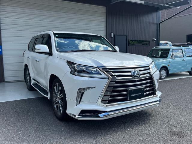 Ref:AUX-23884300 LEXUS LX 2015 1 2015 Lexus Lx pearl gasoline used car Japan export