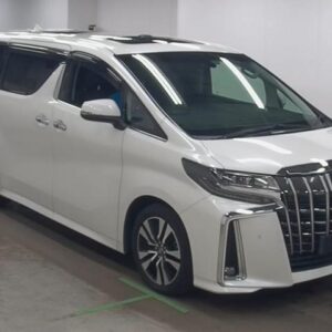 2018 Toyota Alphard pearl gasoline used car Japan export