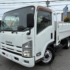 2011 Isuzu Elf Truck white diesel used car Japan export