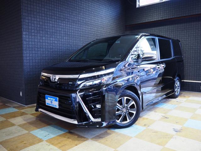Ref:AUX-23885387 TOYOTA VOXY 2021 1 2021 Toyota Voxy black gasoline used car Japan export