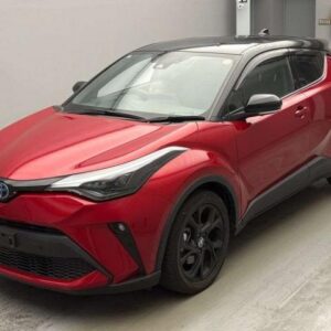 2021 Toyota C-Hr red gasoline used car Japan export