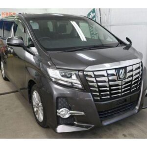 2017 Toyota Alphard gray gasoline used car Japan export