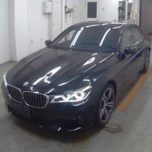 2017 Bmw 7 Series black gasoline used car Japan export
