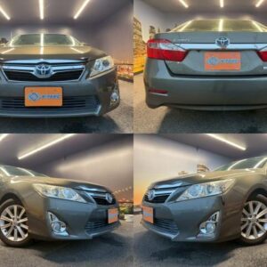 2012 Toyota Camry green gasoline used car Japan export