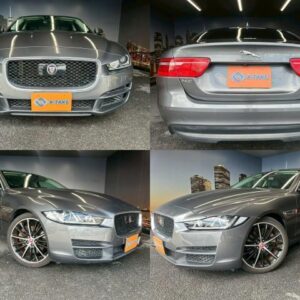 2015 Jaguar Xe gray gasoline used car Japan export