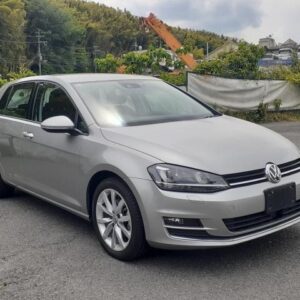 2014 Volkswagen Golf silver gasoline used car Japan export