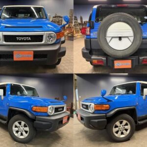 2011 Toyota Fj Cruiser blue gasoline used car Japan export