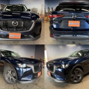 2023 Mazda Cx-60 blue diesel used car Japan export